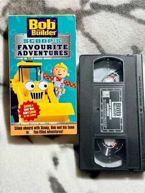 2003 VTG Bob The Builder VHS Tape- Bob the Builder: Scoop's Favorite Adventure